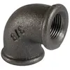 Raccord fonte noire coudé 90° à visser - F 3/4' - N° 90 - Atusa
