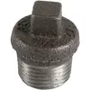 Bouchon fonte noire à collerette à visser - M 1'1/2 - N° 290 - Atusa