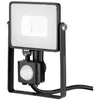 Projecteur LED V-TAC 10W IP65 avec puce SAMSUNG Noir VT-10-S 4000K 800...