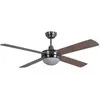 V-Tac 7917 Ventilateur de plafond avec lumière LED et contrôle 60 W Blanc