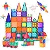Blocs Construction Magnétiques - BLEOSAN - 128 pièces - Jouet de Const...