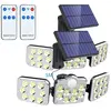 BLEOSAN Lot de 2 Lampes Solaires Exterieur avec Détecteur de Mouvement...