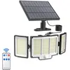 Lampe Solaire Exterieur 348 LED avec Détecteur de Mouvement IP65 Étanc...