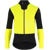 Veste manches longues assos equipe r habu winter s9 jaune fluo