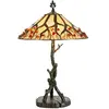 Artistar Lampe à poser Jordis de style Tiffany