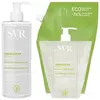 SVR Lot Sebiaclear Eau Micellaire 400ml + Eco-Recharge 400ml Peaux Acnéiques
