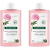 Klorane Pivoine Shampoing Apaisant Cuir Chevelu Sensible Lot de 2 x 40...