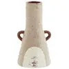 Madam Stoltz Vase en grès multicolore H15