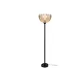BUT Lampadaire droit H. 173 cm PENSEE 2 Noir