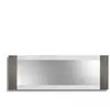 Miroir 186 cm BELLARIA coloris blanc/chêne gris