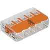 Wago - Borne de raccordement 221-415-1 flexible: 0.14-4 mm² rigide: 0....