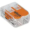 Wago - Borne de raccordement 221-412-1 flexible: 0.14-4 mm² rigide: 0....