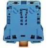 Wago - Borne de passage 285-154 20 mm ressort de traction Affectation: n bleu 1 pc(s)