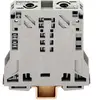 Borne de passage Wago 285-150 20 mm ressort de traction Affectation: l gris 1 pc(s)