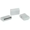 Borne de raccordement Hellermanntyton HECE-8X1.5-PA-GY-75 148-90018 flexible: 0.5-1.5 mm² rigide: 0.5-1.5 mm² Nombre de pôles (num): 8 gris 1 pc(s)