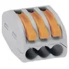 Borne de raccordement WAGO 222-413-1 flexible: 0.08-4 mm² rigide: 0.08...