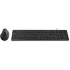 INOVU Pack clavier-souris AW10B (Noir) + EG200V LEFTY (Noir)