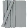 Casa - 6 Sets de table Ribbed bleu perle - 35x50 cm OS