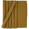 Casa - 6 Sets de table Ribbed tabac séché - 35x50 cm OS
