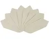 Casa - 8 Serviettes de table Uniline oyster - 43x43 cm OS