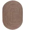 Novatrend Tapis de salon style jute beige 120x120 cm