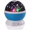 Projecteur d'étoiles 4 couleurs de LED Rotation automatique Projection...