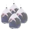 CHANGM Filet À Linge, Sac À Linge 4 Pièces, Filet À Linge pour Machine À Laver, Filet À Linge, Sac À Linge en Filet pour sous-Vêtements.