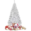 COSTWAY Sapin de Noël Artificiel 240cm Aiguilles en PVC Arbre en Epicé...