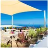 Voile d'ombrage rectangulaire Cool Area 2x3m - Anti-UV - Respirant - C...
