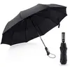 Parapluie - Hicollie - Pliant Automatique - Acier Résistant - 10 Os - Noir
