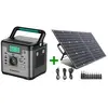SWAREY Générateur solaire Portable 518Wh avec panneau Solaire Pliable ...