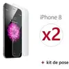 protege ecran vitre verre trempe iphone 8