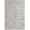 Novatrend Tapis moderne en soie argent 120x170 cm