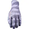 Gants longs five gloves mistral infinium stretch camouflage gris rouge