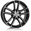 Jante Alu Aluett 56 15 Pouces - 6.5x15 5x100 Et40 Noir Brillant Face P...