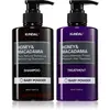 KUNDAL Honey & Macadamia Baby Powder ensemble pour cheveux secs et abî...