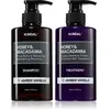 KUNDAL Honey & Macadamia Amber Vanilla ensemble pour cheveux secs et a...