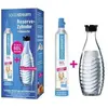 SODASTREAM Pack Cylindre gaz de CO2 + Bouteille 0.6 L Crystal