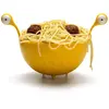 OTOTO Passoire - NEURE - Spaghetti Monster - Jaune - Polypropylène - 19x31x22 cm