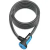 Antivol câble Onguard Neon Coil-180cmx12mm Bleu TU ON8156.BLU