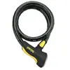 SISTEMA Onguard - Rottweiler Antivol Noir (Noir/Jaune) 100 cm x 20 mm