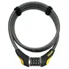 ONGUARD Antivol de vélo cable Akita Combo - 185 cm X 10 mm