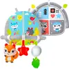 Arche d'eveil bébé voiture - Arceau bébé transat - Arche articulée bébé universelle - Arche d'activité bébé - Arche mobile bébé - Arche De Voiture Motif Forêt - BE-CA650 BENBAT
