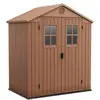 Keter Abri de jardin Darwin 6x4 Aspect de bois