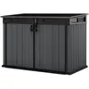 Coffre de jardin Cortina mega en résine coloris gris anthracite - 2020L - KETER