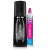 Machine à soda SODASTREAM Terra noire pack 1 bouteille + 1 recharge