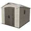 Keter Abri de jardin en résine - 8,5m2 - style chalet - traité anti-UV