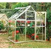 CANOPIA BY PALRAM Serre de jardin Harmony 126 x 185 cm Argent