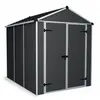 Palram - abri de jardin 4.2m² gris anthracite  706788 - rubicon 706788