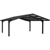 Carport double aluminium Canopia Sydney Arch